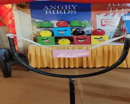 angry bird game stall in bangalore