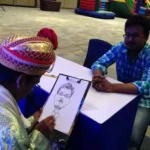 caricature in mumbai for birthday