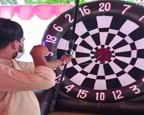 inflatable archery game live stall in delhi