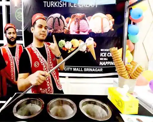 Turkish Ice cream in Hyderabad