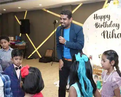 game host / emcee / game organiser in Hyderabad