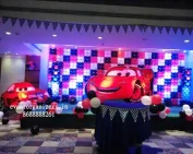 Car theme Birthday Decoration in hyderabad