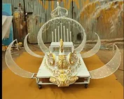 Peacock birthday special entry in Hyderabad