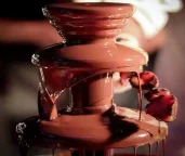 chocolate fountain in Hyderabad