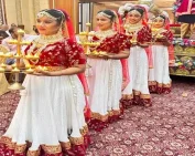 entry dancers in Hyderabad for half saree function