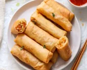 veg spring rolls live food stall in Hyderabad for birthday parties and weddings